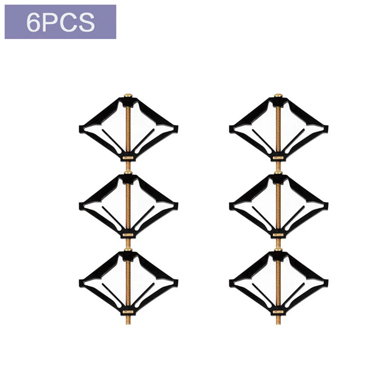 Fixelio ProMount Wand-Schalterdosen Reparaturset | Für 86×86 mm Schalterkassetten | Schnellmontage mit Stützstangen – 6er/10er Set