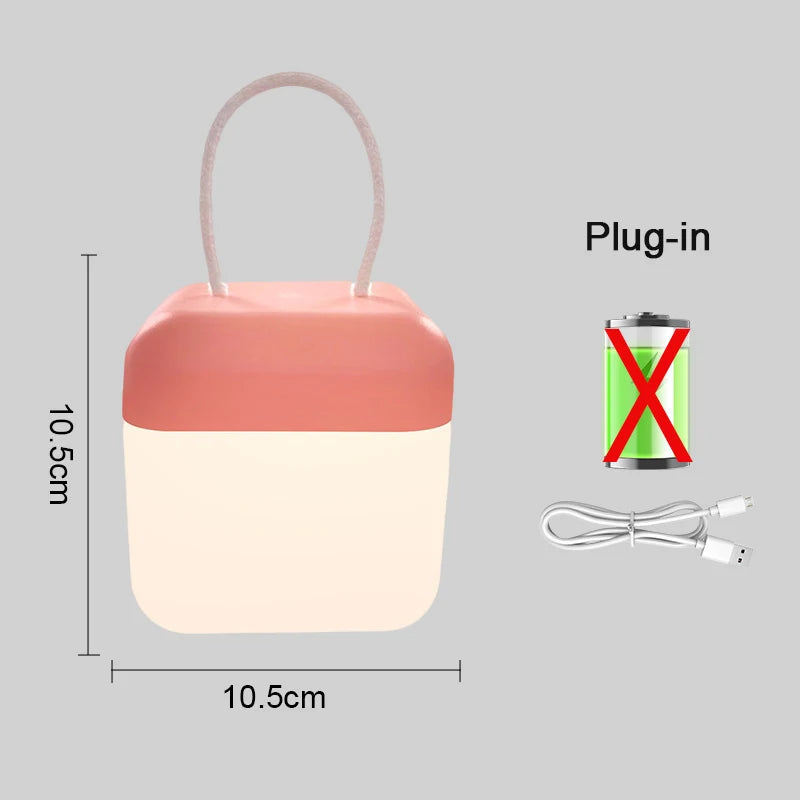 LED Nachtlicht Lumoa | Touch-Steuerung | USB-Aufladung | Warm- & Kaltweiß