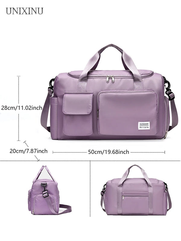 Reisetasche Veyora WeekAir | 35 L Kapazität | Mit Schuhfach & Nass-/Trocken-Trennung | Für Flugreisen, Sport & Wochenendausflüge