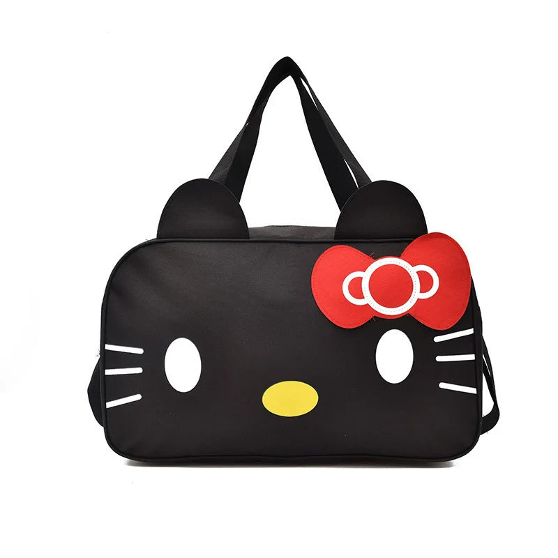 Reisetasche HelloCat | Große Kapazität | Niedliches Cartoon-Design | Oxford-Gewebe