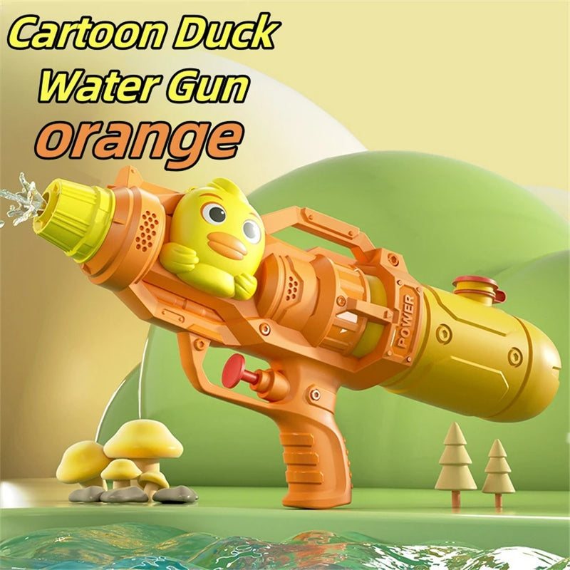 AquaKraxx Wasserspritzspielzeug für Kinder | Dinosaurier, Enten & Haie | Doppel-Sprinkler & Wasserpistolen | Perfekt für Garten, Strand & Pool