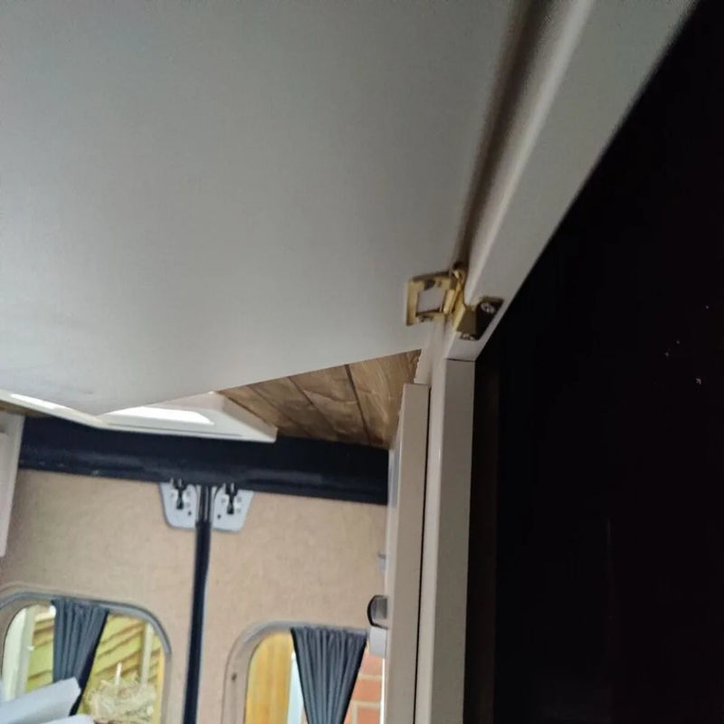 FlexiHinge Türscharniere – 5er-Set Klappscharniere für Wohnwagen, Möbel & Türen (15–19 cm Türstärke)