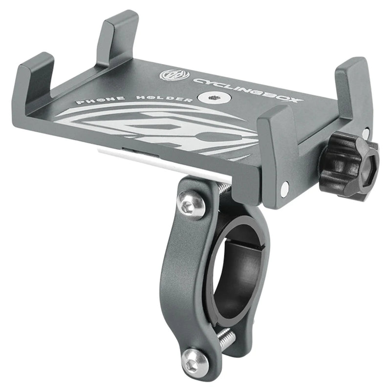 Fahrrad Handyhalterung RideGrip 360 Pro | 360° Drehbar | Aluminiumlegierung | Stoßfest & Sicher | Für Fahrrad, Motorrad & E-Scooter