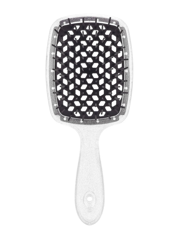 AirGloss Luftkissen-Haarbürste für nasses & trockenes Haar | Sanft entwirrend & kopfhautfreundlich | 20,5x8,5 cm | Für alle Haartypen