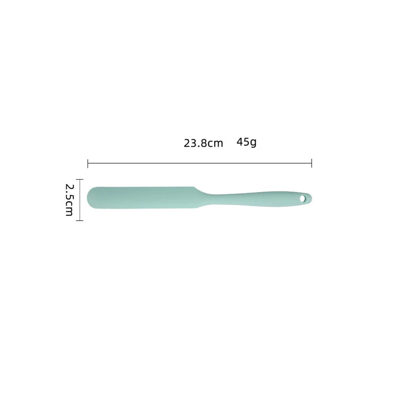 Pastelina Silikon Kuchenspatel | Hitzebeständig & Lebensmittelecht | 24 cm | Flexibler Teigschaber in Pastellfarben