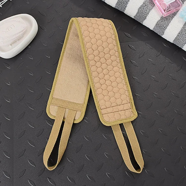 Rückenpeeling-Gurt | Dusch- & Badeband | Natürliche Faser | Tiefenreinigung & Massage