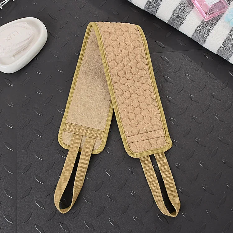 Rückenpeeling-Gurt | Dusch- & Badeband | Natürliche Faser | Tiefenreinigung & Massage