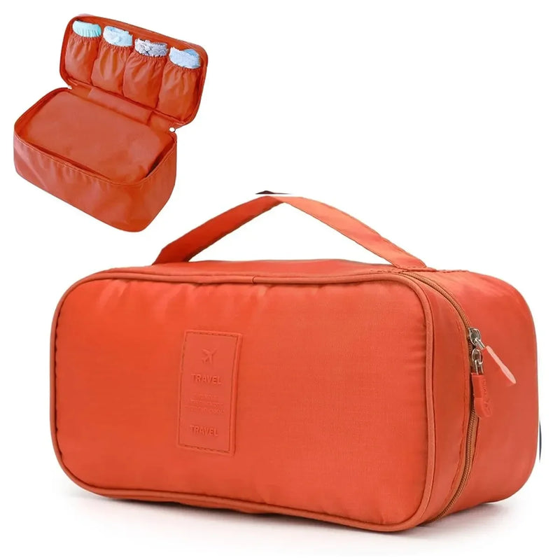 PackLina Reiseorganizer | BH- & Unterwäsche-Tasche | Multifunktional & Tragbar | Für Kosmetik & Accessoires