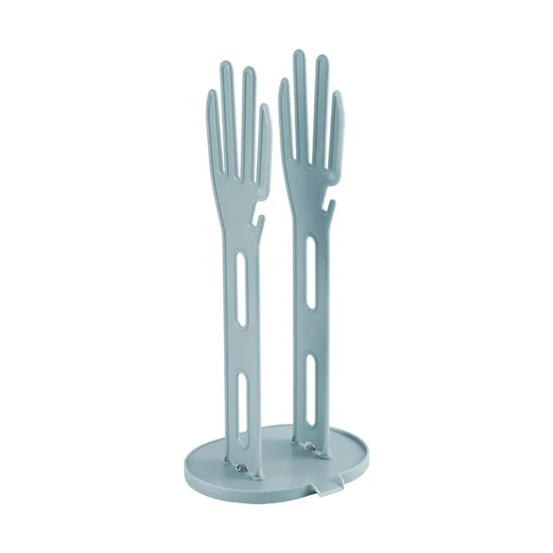TROCKINO Trockengestell für Küchenhandschuhe | Handschuhhalter & Abtropfständer | Platzsparend & Hygienisch | 34×16×13 cm
