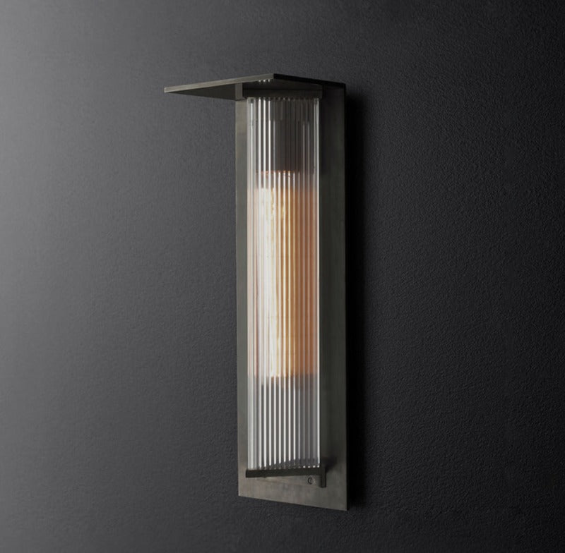 Solar-Wandleuchte SensoLux | Mit Bewegungssensor | IP65 Wetterfest | Edelstahl & Aluminium | LED Warmweiß