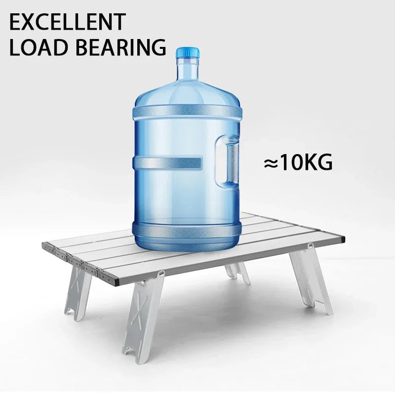 TREKFOLD Campingtisch | Ultraleicht & Faltbar | Aluminium | Ideal für Outdoor, Wandern & Picknick