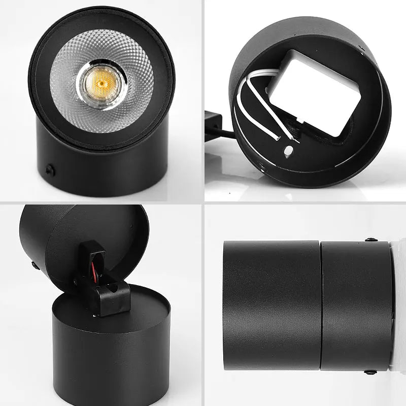 Lumiaro LED Deckenspot | 3 Lichtfarben 3000K–6500K | 7W/10W/15W | Aluminium & Kunststoff | Modernes Downlight