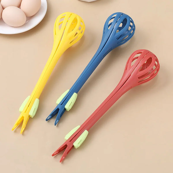 Multifunktions-Küchenhelfer Mixello | Schneebesen, Zange & Rührwerkzeug in einem | 28×7 cm | Ergonomisch & BPA-frei