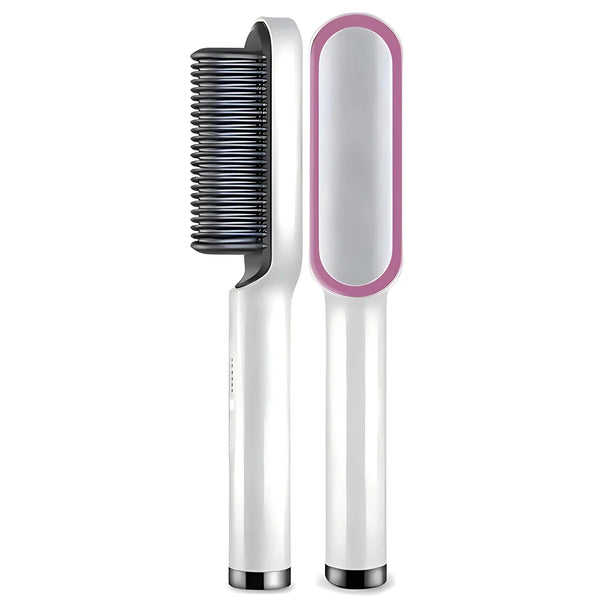 3-in-1 Ionen-Hitzekamm Stylera IonPro | Glättkamm, Glätteisen & Hot Comb | Antifrizz-Technologie | 30 cm | Profiqualität