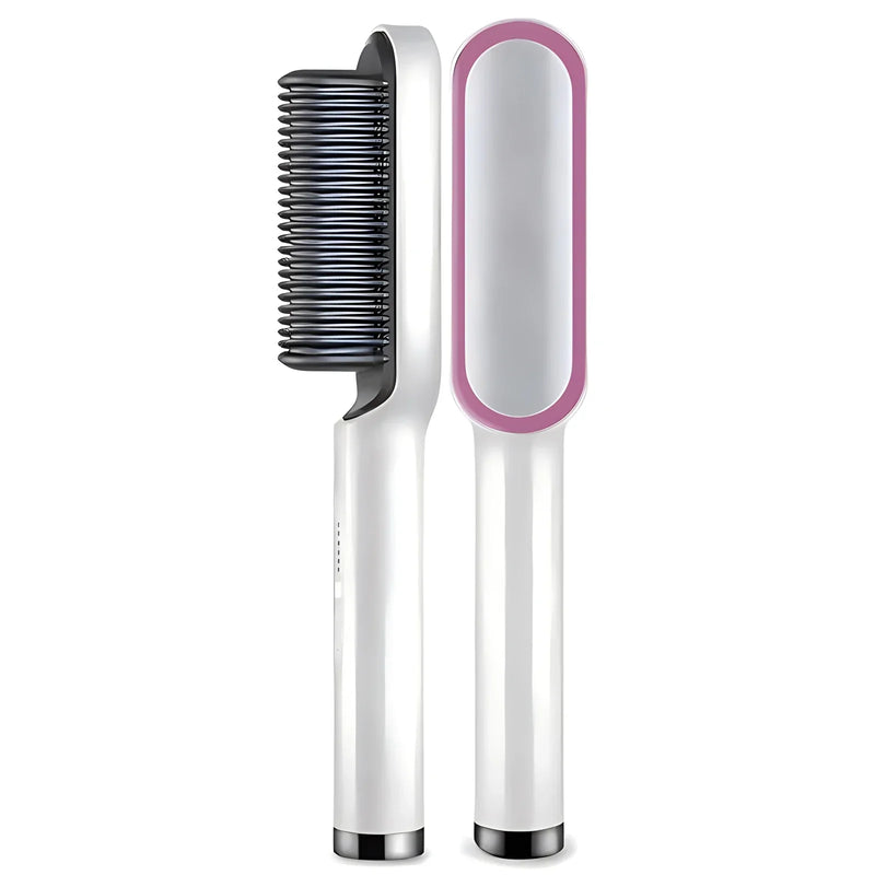 3-in-1 Ionen-Hitzekamm Stylera IonPro | Glättkamm, Glätteisen & Hot Comb | Antifrizz-Technologie | 30 cm | Profiqualität