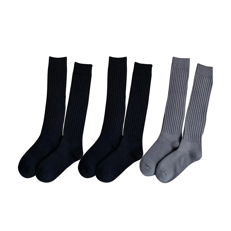 Wärmewolle Damen Wollsocken | Kniehoch | Herbst & Winter | Warm & Weich | Kaffee-Braun