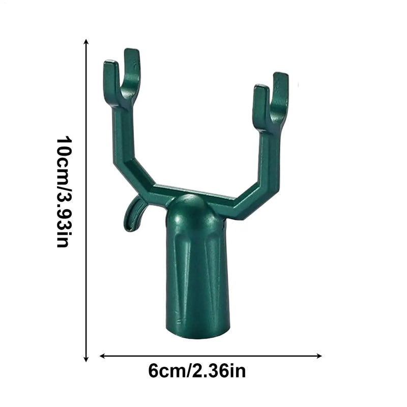 Planturax 5er-Set Aststützen aus Metall | Verstellbare Baumbügel für Obstbäume & Kletterpflanzen | Rostfrei & wiederverwendbar | 10 × 6 cm