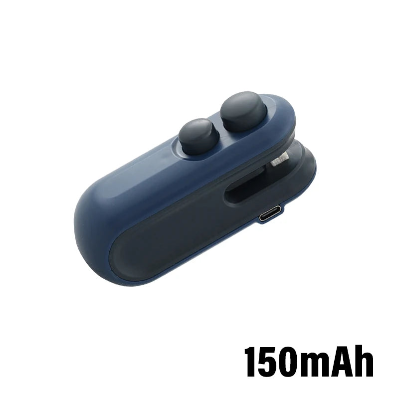 SealMate Mini Handlicher Folienschweißer | Tragbar & wiederaufladbar | 2-in-1 Versiegeln & Schneiden | Mit Magnet & USB-Ladekabel