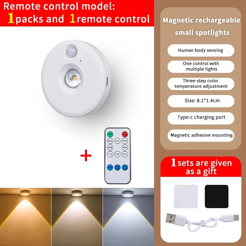 LumoLine | PIR Bewegungsmelder LED-Licht | Dimmbar & Wiederaufladbar | Kabellos