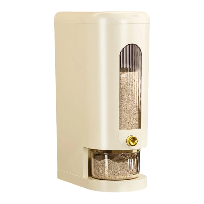 Reis- & Getreidespender GrainGuard | 5 kg / 10 kg | Automatisch & Insektensicher | Luftdicht & Hygienisch