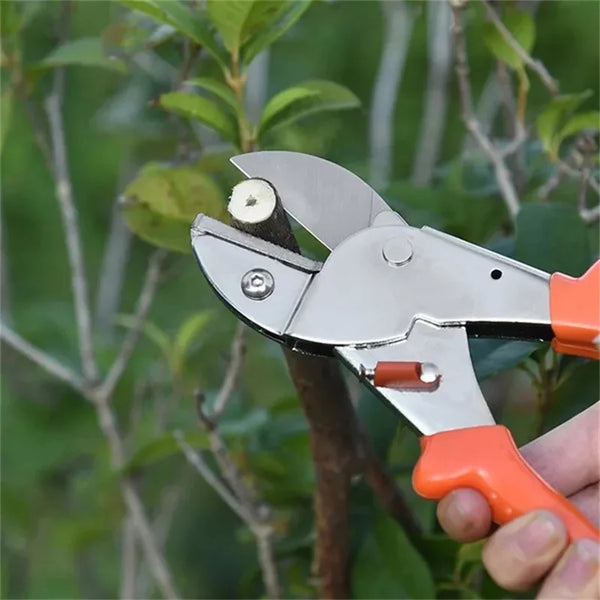 Trimvora Gartenschere aus SK5-Stahl | Profi-Schere für Reben, Obstbäume & Blumen | Scharf & ergonomisch | Größen S/M/L