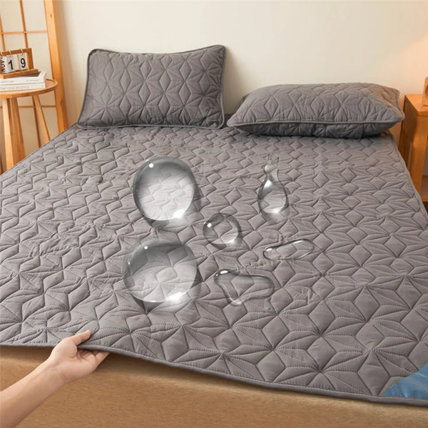 Matratzenschoner PureRest | Wasserdicht & Gesteppt | Mit Elastikband | Für Einzel- & Doppelbett bis 40 cm Höhe