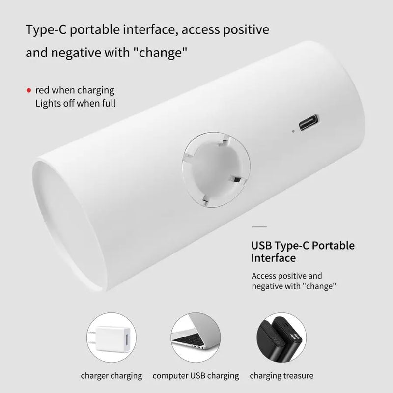 Lumora LED-Tischlampe mit Touch-Dimmung | Augenschonend & Wiederaufladbar | USB-C | 2000 mAh Akku | Für Schreibtisch, Nachttisch & Deko