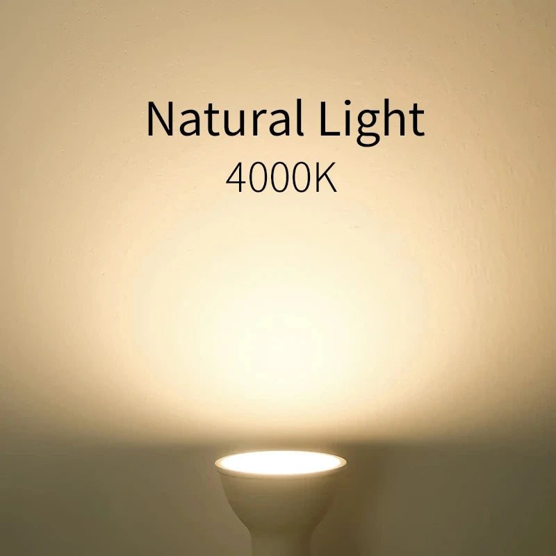 LED-Strahler Glimora GU10 | 3W/6W/9W/12W | Energieeffizient & langlebig | 3-Farb-Dimmung | 220V