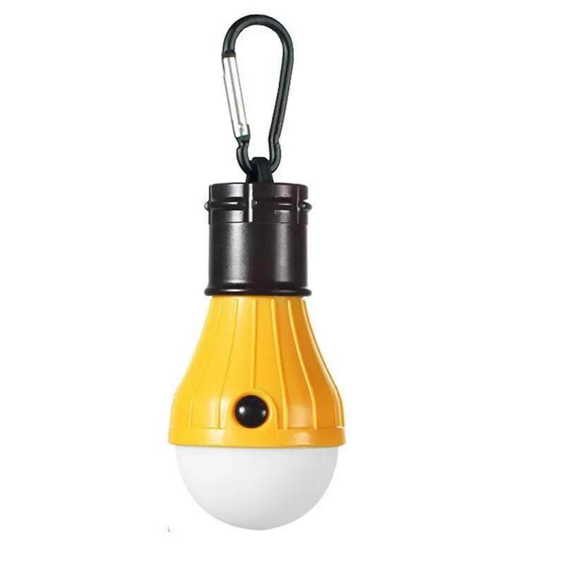 Zeltlampe LumoTrek mit Karabiner | 3 Leuchtmodi & 3 LEDs | Kompakt & Leicht | Für Camping, Wandern & Notfälle