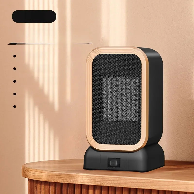 Heativa Compact Heater | Elektrischer Mini-Heizlüfter | 2 Heizstufen & Kippschutz | Leise & Sicher für Zuhause und Büro