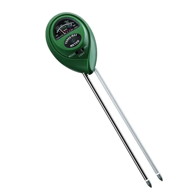 Bodenmessgerät PlantGuard 3-in-1 | Feuchtigkeit, pH-Wert & Licht | Für Garten & Zimmerpflanzen