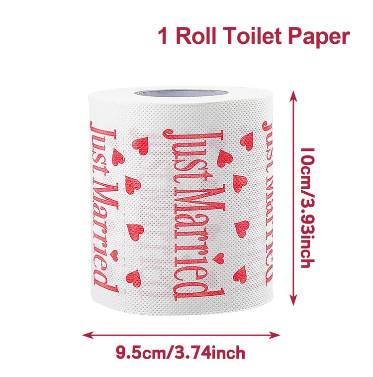 Weihnachts-Toilettenpapier FestivaRoll | Lustiges Motivpapier | Frohes Neues Jahr 2026 | Deko & Partybedarf
