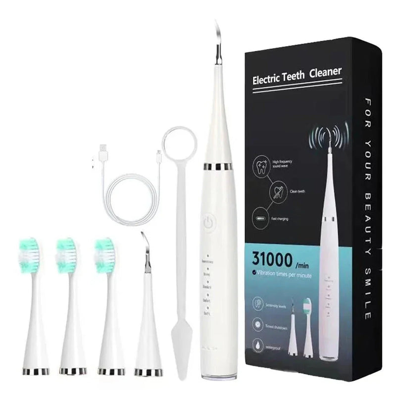 Sonic Zahnreiniger DentaClear Pro | Zahnsteinentferner & Whitening-Irrigator | USB-Aufladung | 21,5 cm