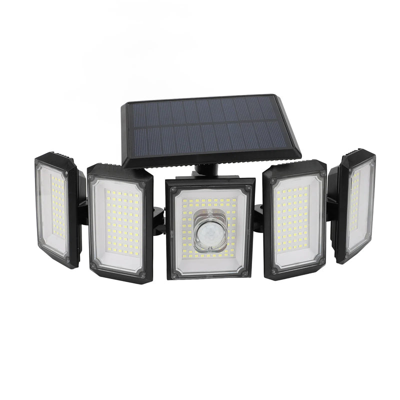 Solar Außenwandleuchte HELIOGUARD 300LED | Mit Bewegungssensor & Fernbedienung | 270° Abstrahlwinkel | IP65 wasserdicht