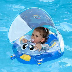 Babyschwimmring AquaBär | Sicherer Schwimmspaß für Babys | Für 6–36 Monate | Umweltfreundliches PVC