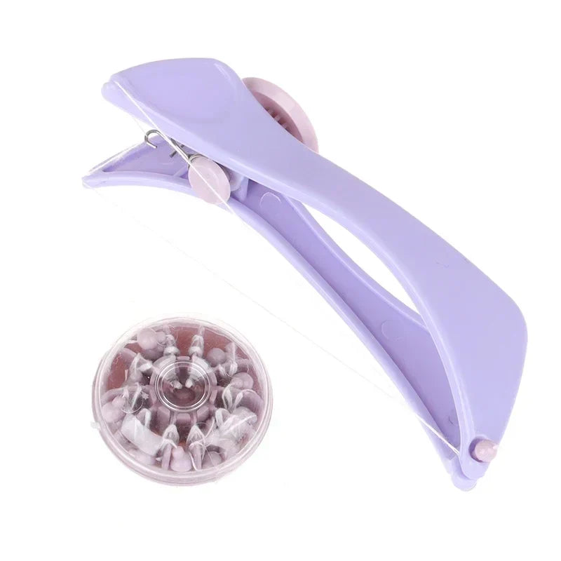 Gesichtshaarentferner SilkSpring | Feder-Epilierer ohne Batterie | Schmerzarm & Wiederverwendbar | 12 × 4 × 3 cm