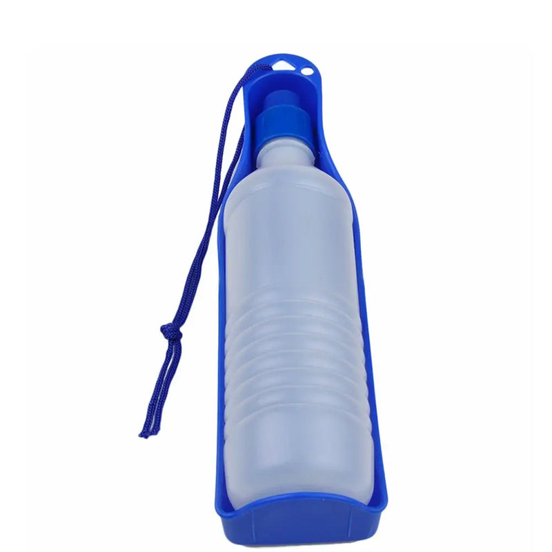 AquaPaw | Tragbare Hunde-Trinkflasche | Auslaufsicher & BPA-frei | 250ml/500ml | Für Unterwegs