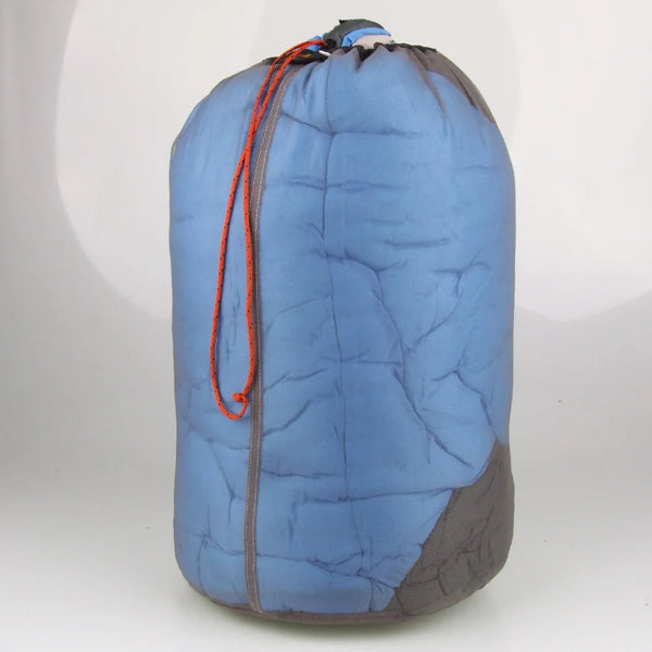 TrekSack MeshLite Ultraleichter Netzbeutel | Atmungsaktiver Packsack mit Kordelzug | Verschiedene Größen S–XXL | Für Wandern, Camping & Reisen