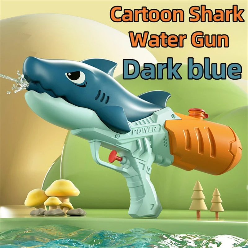 AquaKraxx Wasserspritzspielzeug für Kinder | Dinosaurier, Enten & Haie | Doppel-Sprinkler & Wasserpistolen | Perfekt für Garten, Strand & Pool