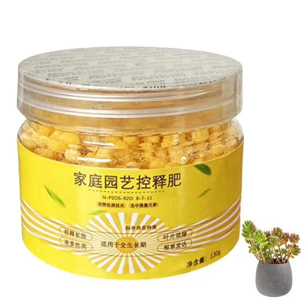 GreenBloom Pellets | Langzeitdünger für Sukkulenten & Zimmerpflanzen | 120 Tage Nährstoffversorgung | 130 g / 200 g