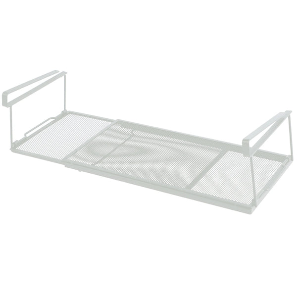 FlexoRack | Teleskopisches Hängeregal für Schränke | Verstellbar 38,5–70,5 cm | Für Küche, Bad & Büro