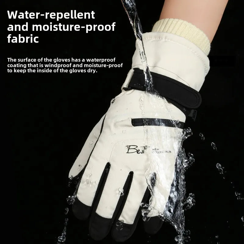 GlacioShield Pro Gloves | Wasserdichte Winterhandschuhe | Touchscreen & Anti-Rutsch | Warmes Fleecefutter für Skifahren, Radfahren & Outdoor