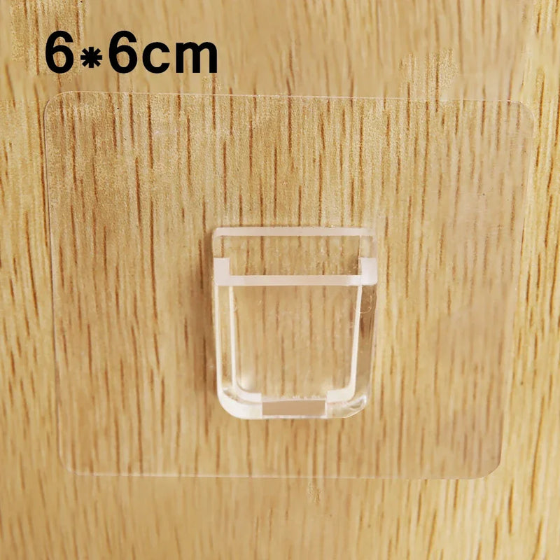 Trennhalter ClearFix | Transparenter Regal- und Schubladenteiler | Für Schränke, Fächer & Bücherregale | 15×7 cm