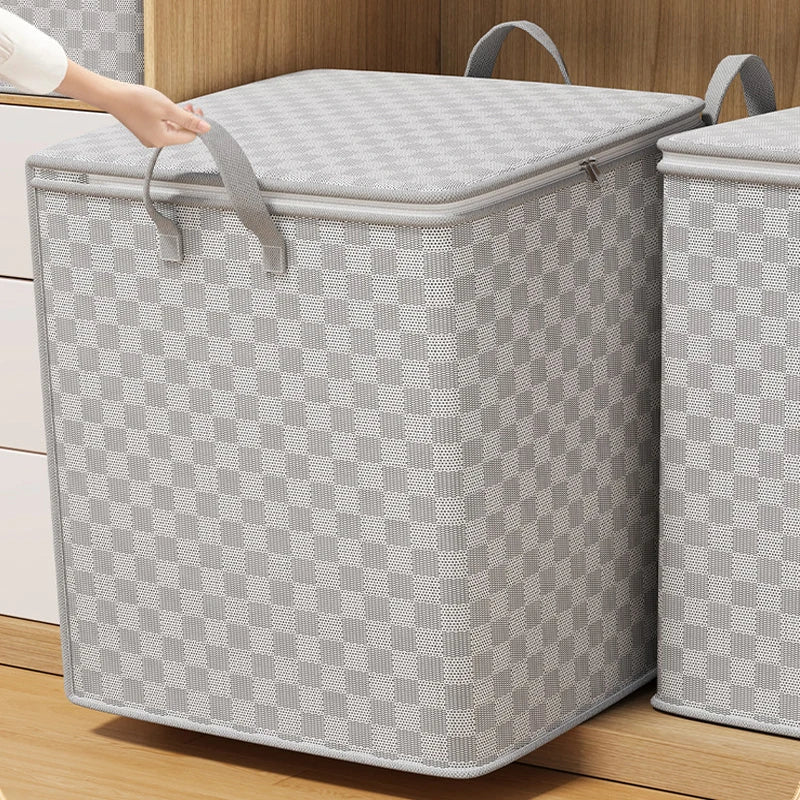 Faltbox VarioFold | Staubdicht & mit Sichtfenster | Große Kapazität | Textil-Aufbewahrungsbox