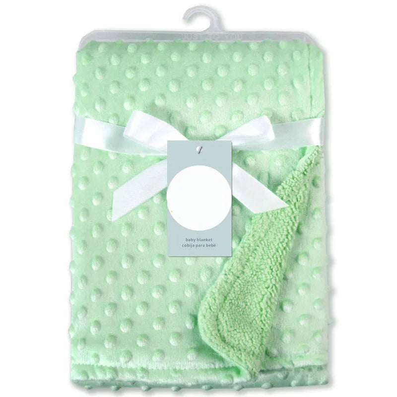 CuddleNest Baby | Babydecke & Pucktuch | Weiches Fleece & Baumwolle | Wärmend & Atmungsaktiv | Für Neugeborene