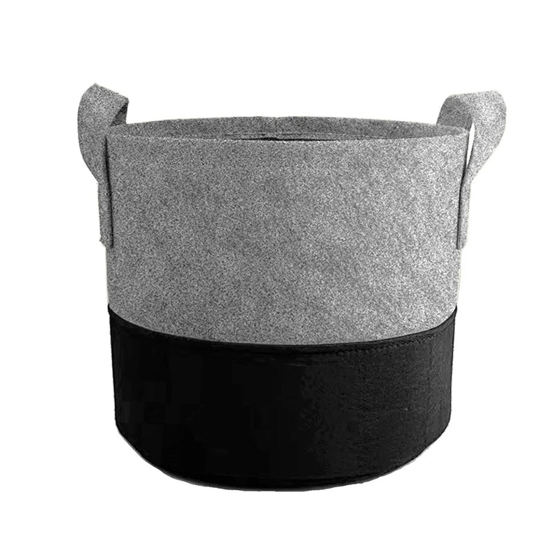 Growtura Pflanztasche 30×25 cm mit Griffen | 5 Gallonen | Atmungsaktiv & Wiederverwendbar | Für Gemüse, Kräuter & Balkonpflanzen