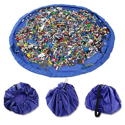 PlayTidy Spielzeug-Aufbewahrungsmatte für Kinder | 2-in-1 Spielteppich & Aufbewahrungstasche | Robustes Oxford-Gewebe | Ø 150 cm