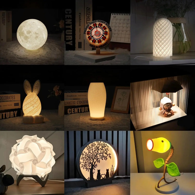 LumoForge LED Kit | Warmweißes LED-Lichtmodul für 3D-Drucker | Kompatibel mit BambuLab A1/A1 Mini, P1P/P1S, X1/X1C/X1E | 5V Energiesparende Beleuchtung