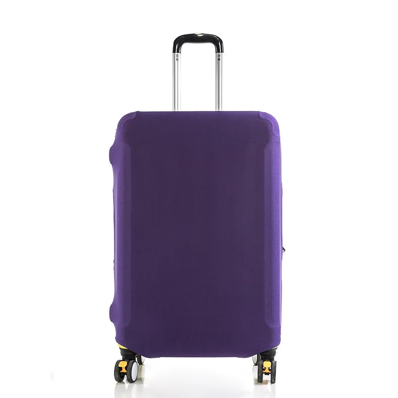 Traveluvo Kofferhülle aus Stretchstoff | Staub- & Kratzschutz für 18–32 Zoll Gepäck | Waschbarer Schutzbezug für Reisen