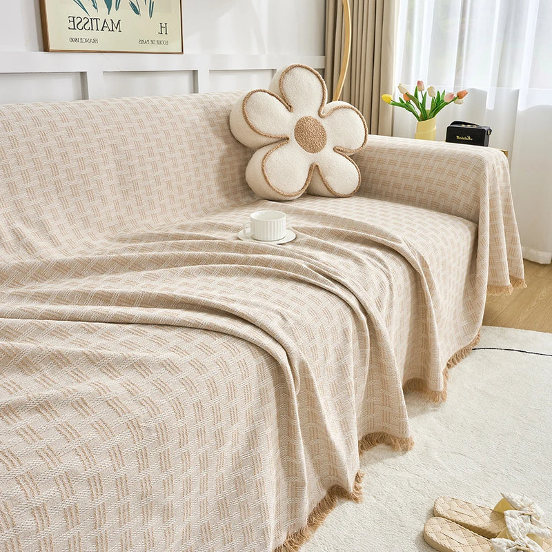 Sofadecke Überwurf | Wende-Design & Extra Groß | Pflegeleicht & Kratzfest | CasaLunea